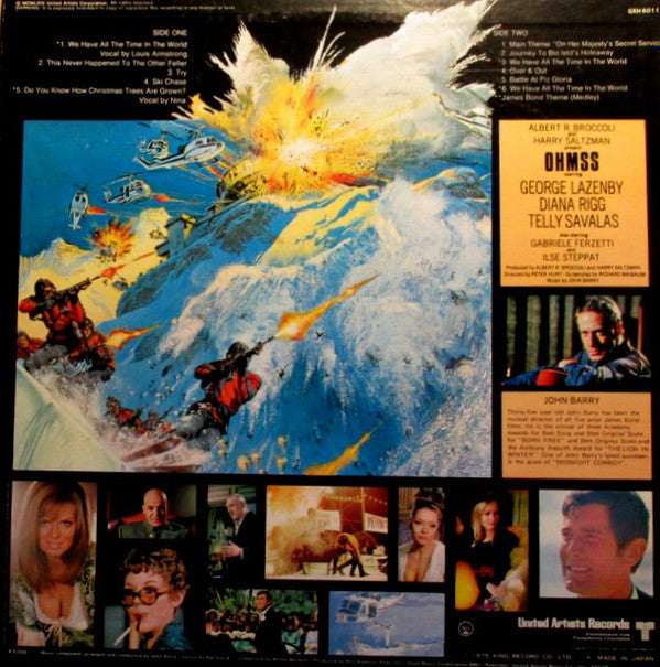 Master Release: On Her Majesty's Secret Service (Original Soundtrack Recording) by John Barry
