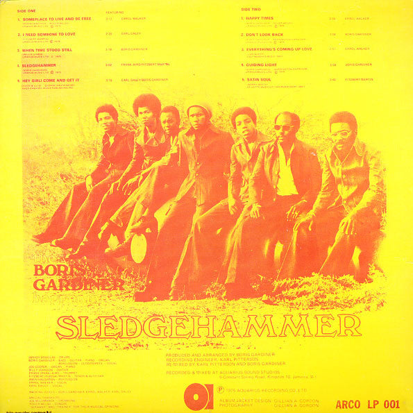 Master Release: Sledgehammer by The Boris Gardiner Happening