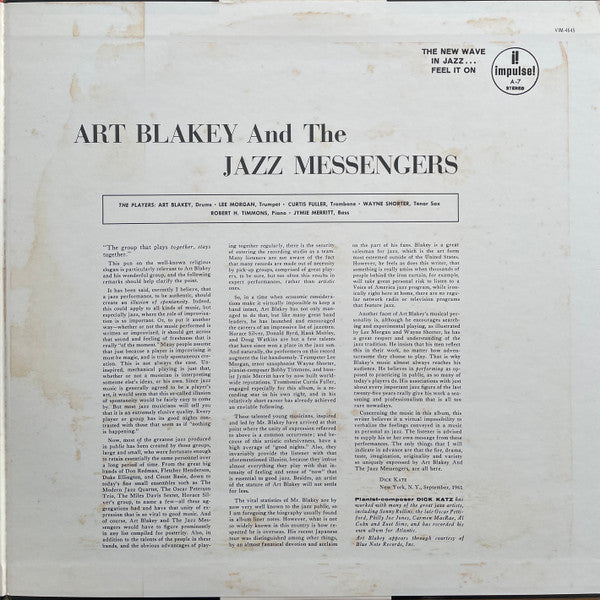 Art Blakey & The Jazz Messengers