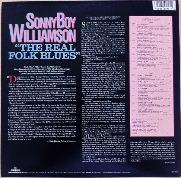 The Real Folk Blues