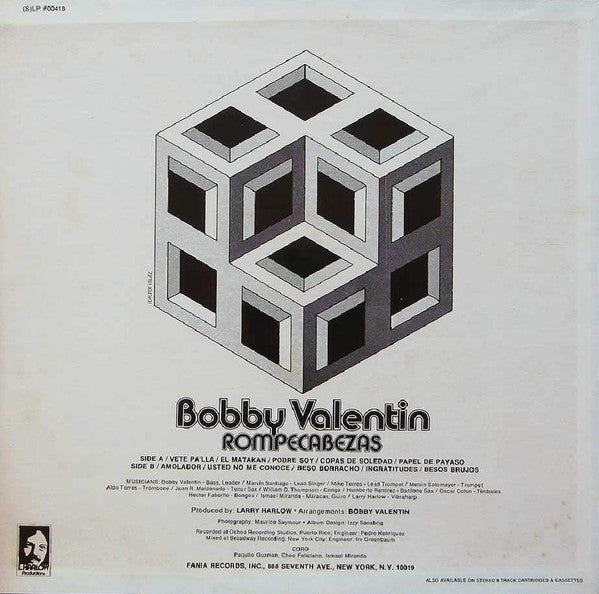 Master Release: Rompecabezas by Bobby Valentin