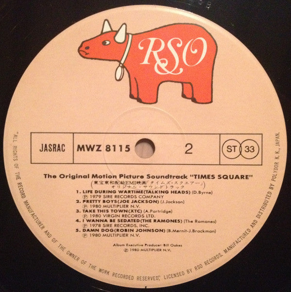 The Original Motion Picture Soundtrack "Times Square"