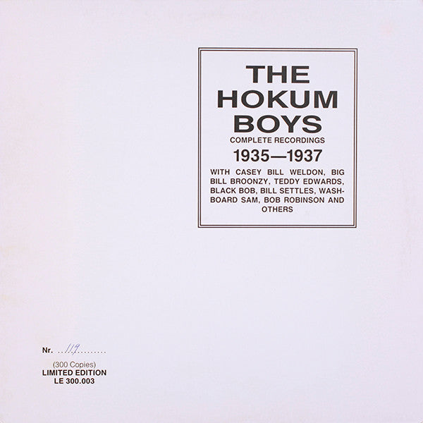 Complete Recordings 1935-1937