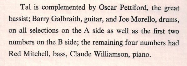 The Tal Farlow Album
