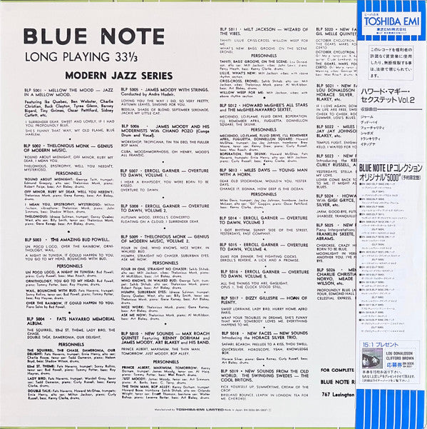 Release: Howard McGhee Volume 2-Vinyl-Japan-1991-BN 0007, BLP 5024-7100864