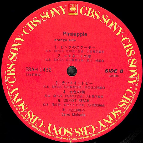 Pineapple = パイナップル