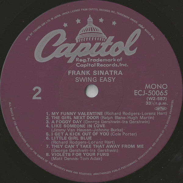 Swing Easy! And Songs For Young Lovers