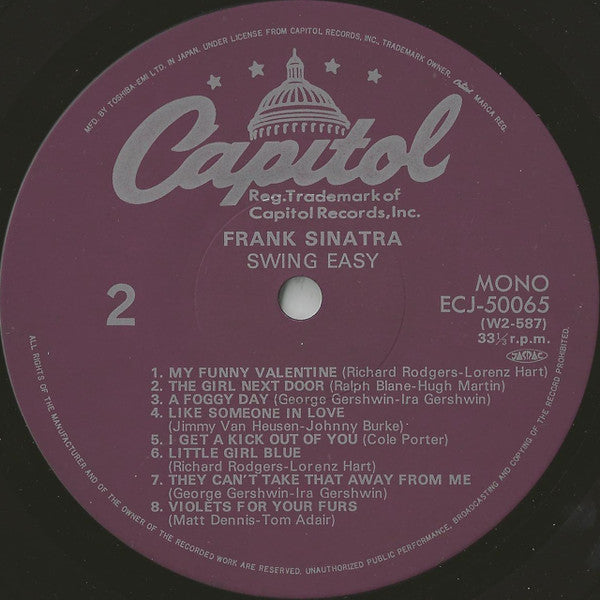 Swing Easy! And Songs For Young Lovers