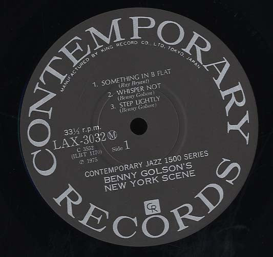 Benny Golson's New York Scene