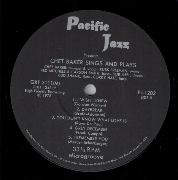 Sings And Plays With Bud Shank, Russ Freeman And Strings