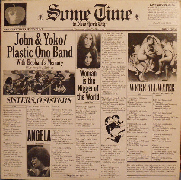 Release: Some Time In New York City-Vinyl-Japan-1972-EAP-93049, EAP-93050-7462682