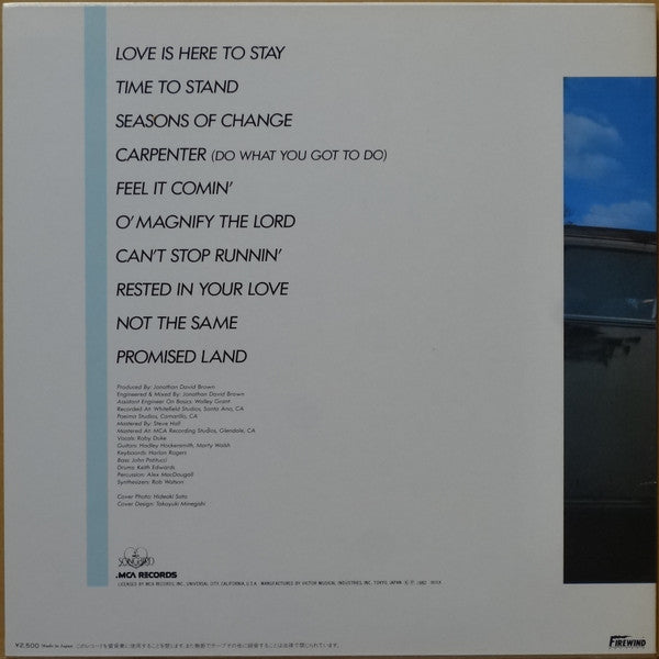 Release: Not The Same-Vinyl-Japan-1982-VIM-6281-6573141