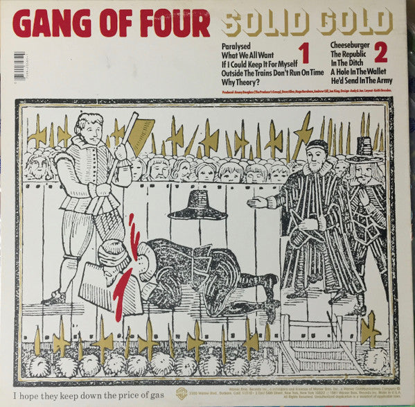 Master Release: Solid Gold by Gang Of Four