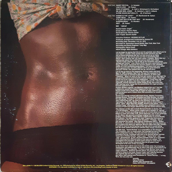 Release: Sweet Revival-Vinyl-US-1973-BN-LA098-F-6651966