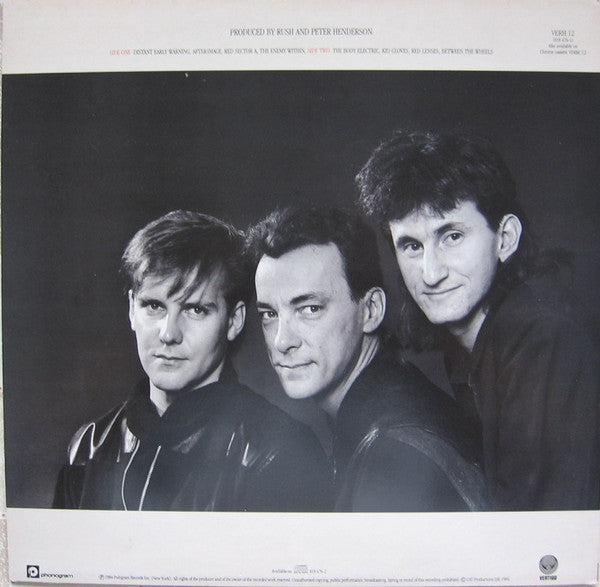 Release: Grace Under Pressure-Vinyl-UK-1984-VERH 12, VERH.12, 818 476-1-1644503