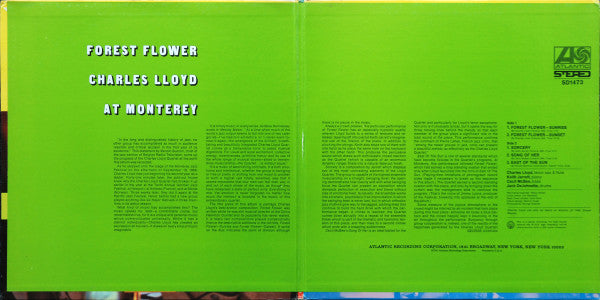 Release: Forest Flower-Vinyl-US-1972-SD 1473, SD1473, 1473-7514051