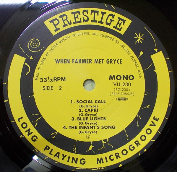 When Farmer Met Gryce