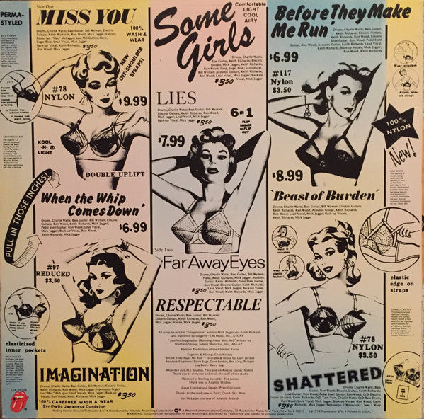 Release: Some Girls-Vinyl-US-1978-COC 39108-8242731