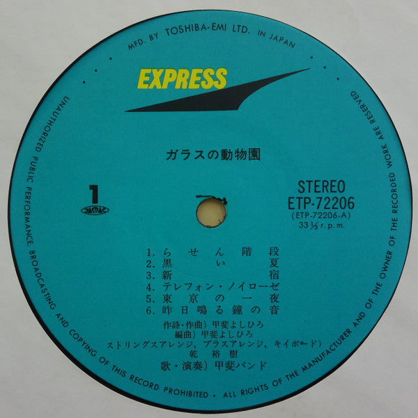 ガラスの動物園