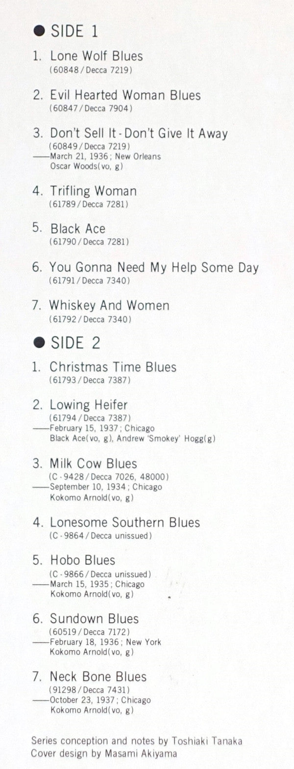 Slide Guitar Blues 1934-1937