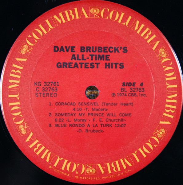 Dave Brubeck's All-Time Greatest Hits
