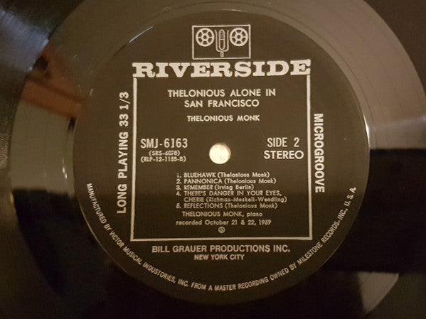 Thelonious Alone In San Francisco