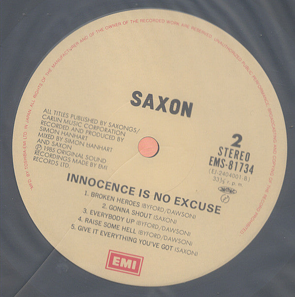 Innocence Is No Excuse