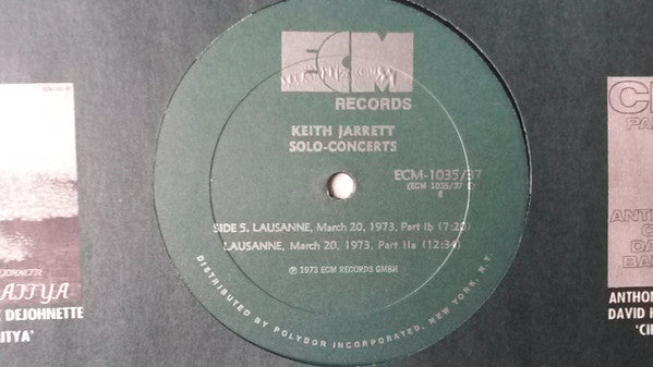 Solo Concerts: Bremen / Lausanne