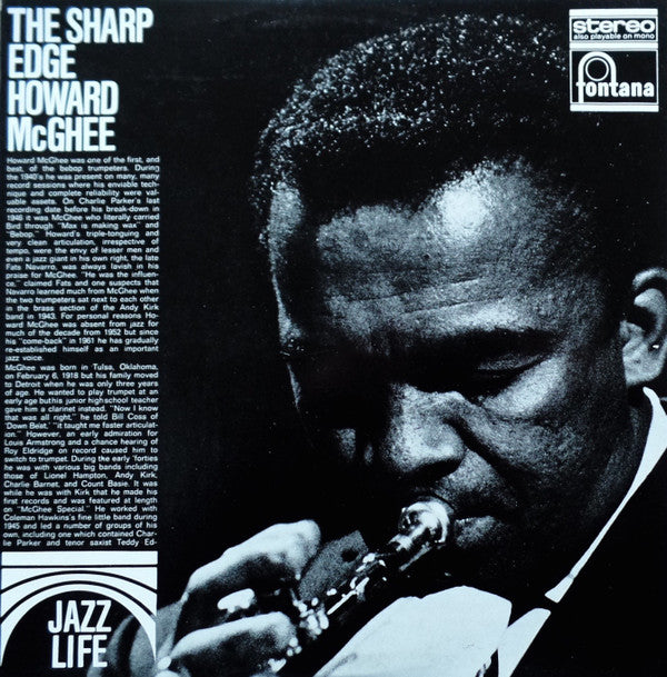 Master Release: The Sharp Edge by Howard McGhee