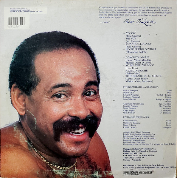 Master Release: Yo Soy by Oscar D' León