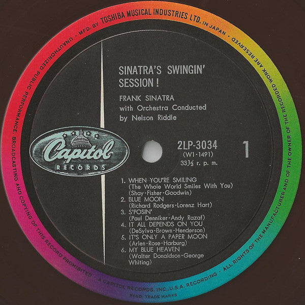 Sinatra's Swingin' Session!!!