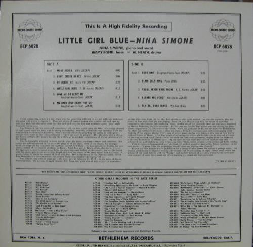 Release: Little Girl Blue-Vinyl-Spain-1990-BCP-6028, FSR-2061-6826749