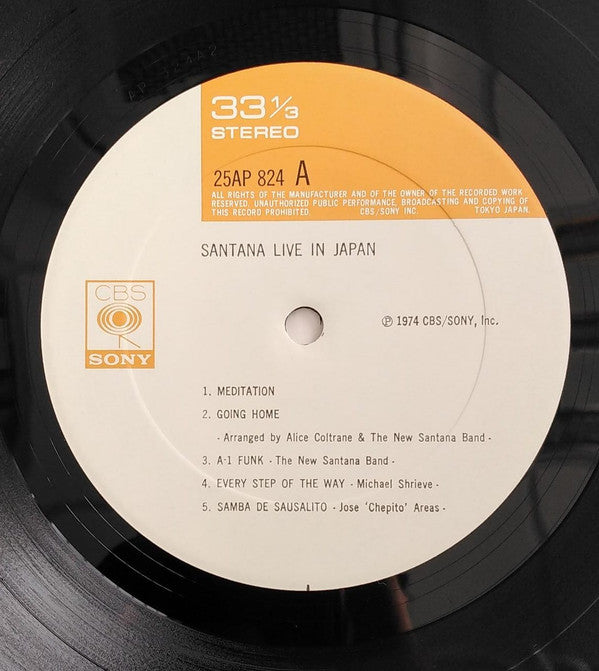 Santana Live In Japan
