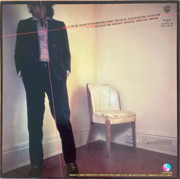Release: So Alone-Vinyl-UK & Europe-1979-WB 56 571, RAL 1-6196253
