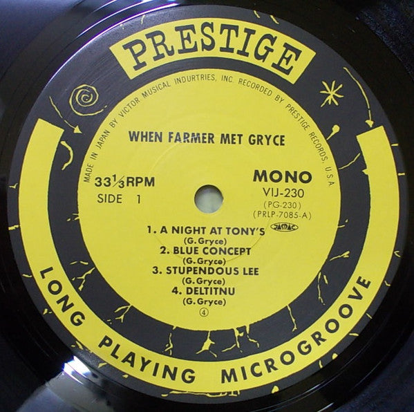When Farmer Met Gryce