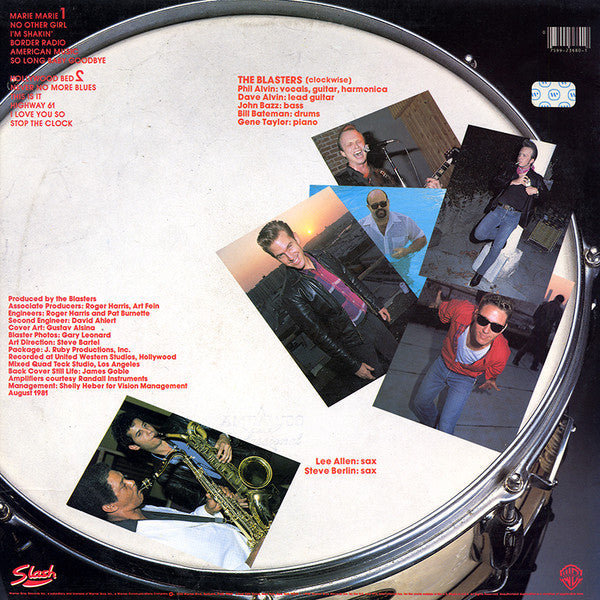 Release: The Blasters-Vinyl-US-1982-BSK 3680, BSK 3680-7531020