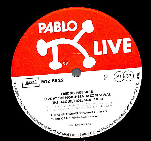 Live At The Northsea Jazz Festival, The Hague, Holland, 1980
