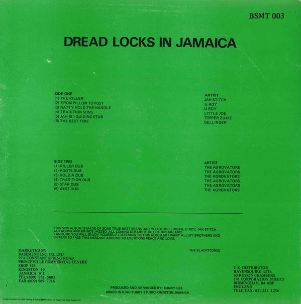 Master Release: Dread Locks In Jamaica by Various