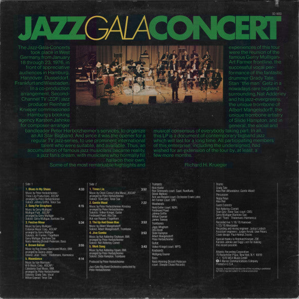Release: Jazz Gala Concert-Vinyl-US-1976-SD 1693-2580842