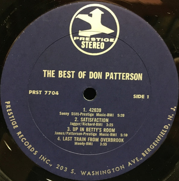The Best Of Don Patterson