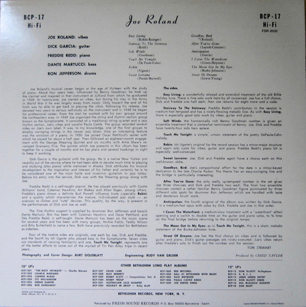Joe Roland Quintette