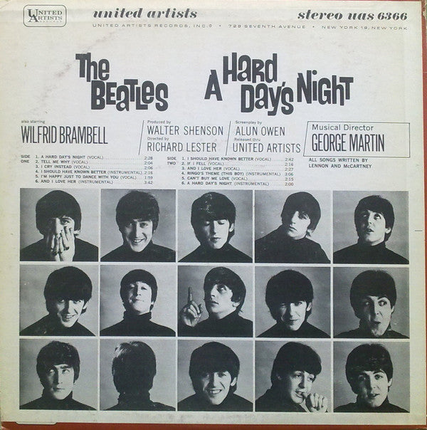 A Hard Day's Night (Original Motion Picture Sound Track)