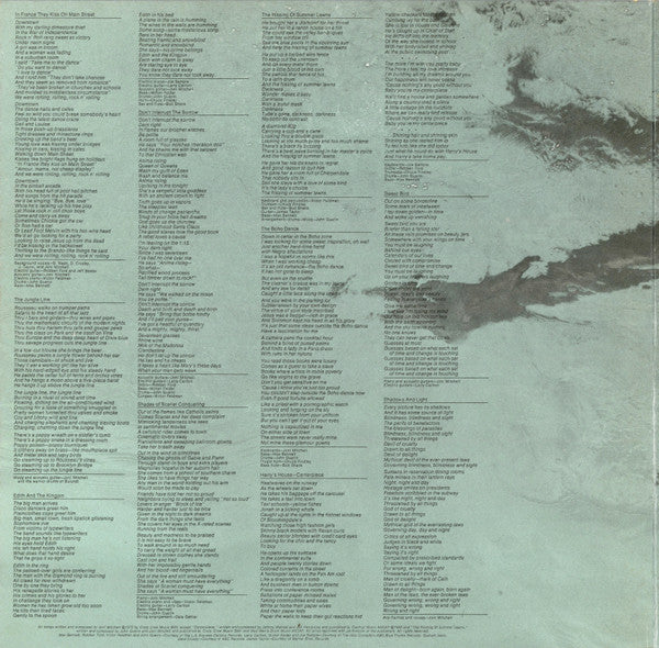 Release: The Hissing Of Summer Lawns-Vinyl-US-1975-7E-1051-1455268