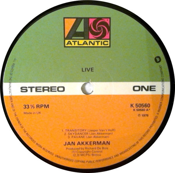 Release: Live-Vinyl-UK-1978-K 50560-2983143