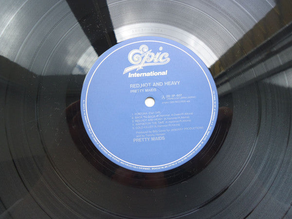 Release: Red, Hot And Heavy-Vinyl-Japan-1985-28•3P-607-8493306