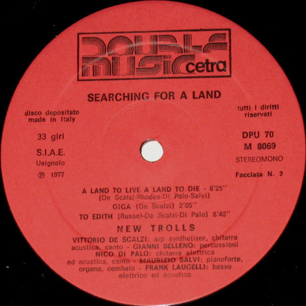 Searching For A Land