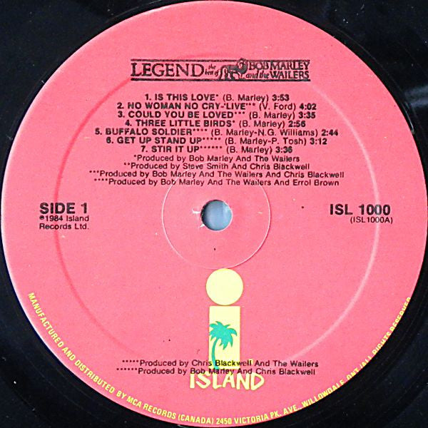 Legend - The Best Of Bob Marley And The Wailers