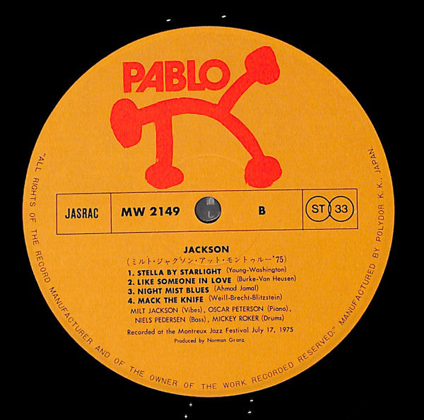 The Milt Jackson Big 4 At The Montreux Jazz Festival 1975