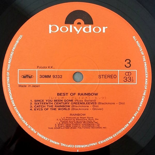 The Best Of Rainbow