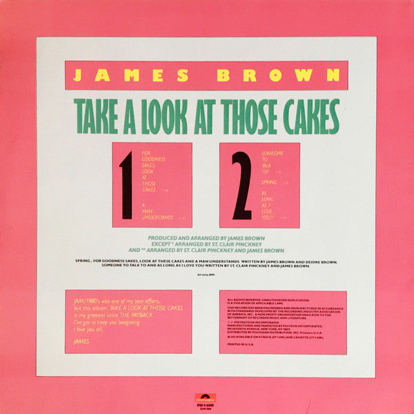 Release: Take A Look At Those Cakes-Vinyl-US-1978-PD-1-6181, 2391 384-9147170